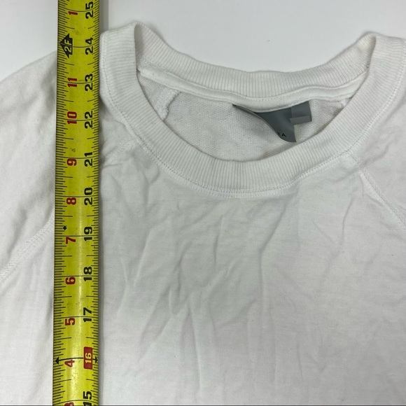 Athleta Modal White Long Sleeve Small - Picture 7 of 9